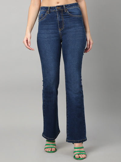 TARAMA High Rise Boot Cut Jeans TARAMA JEANS