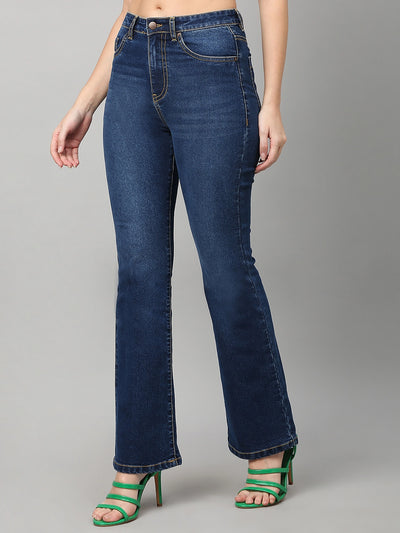 TARAMA High Rise Boot Cut Jeans TARAMA JEANS