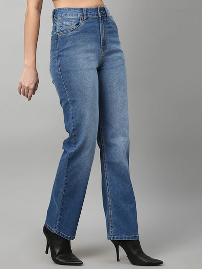 TARAMA High Rise Straight Fit Jeans TARAMA JEANS